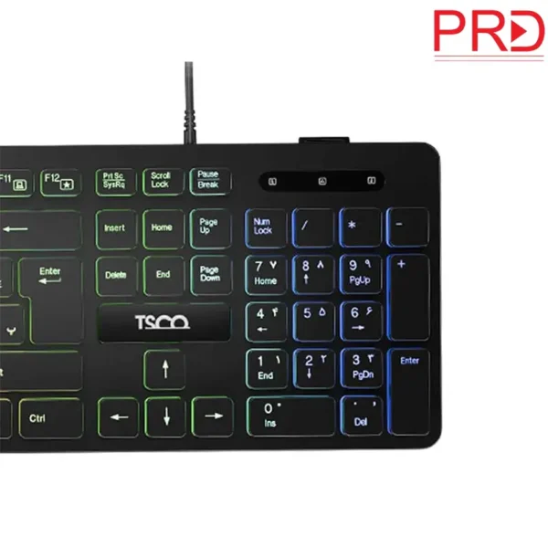 مشخصات کیبورد با سیم تسکو مدل TK 8049