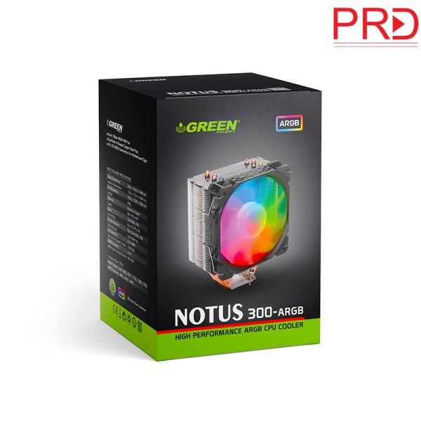 خرید خنک کننده پردازنده Green مدل NOTUS 300-ARGB