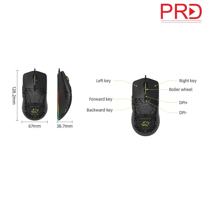 ماوس گیمینگ تسکو مدل GM 790 5 مشخصات ماوس گیمینگ تسکو مدل GM 790