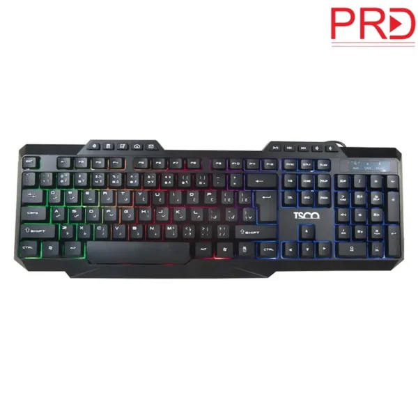 کیبورد با سیم تسکو مدل TK 8019