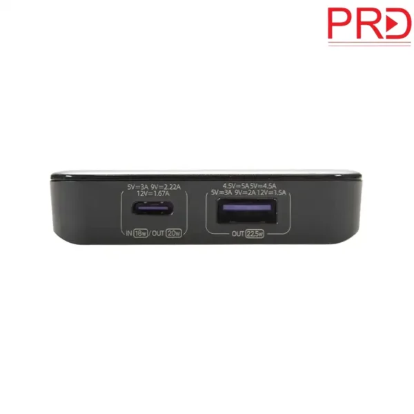 مشخصات پاوربانک روموس مدل PPB10-251 ظرفیت 10000میلی آمپر