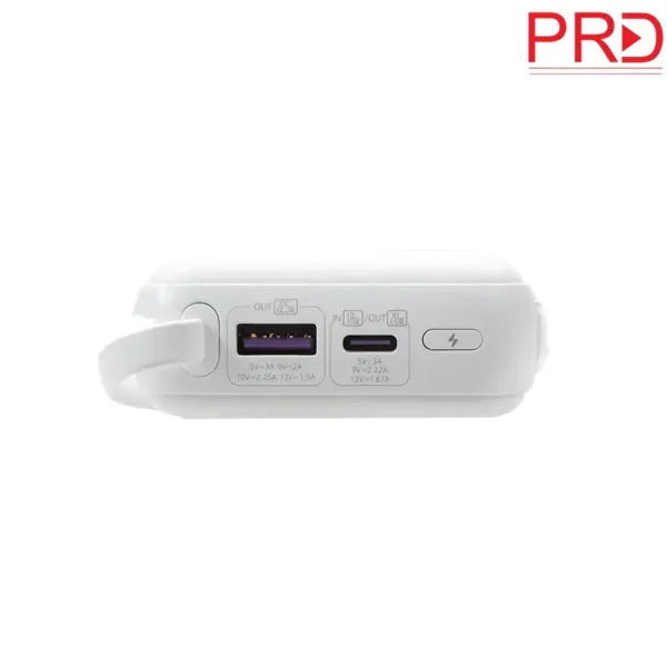 مشخصات پاوربانک روموس مدل PPR10-152 ظرفیت 10000 میلی آمپر