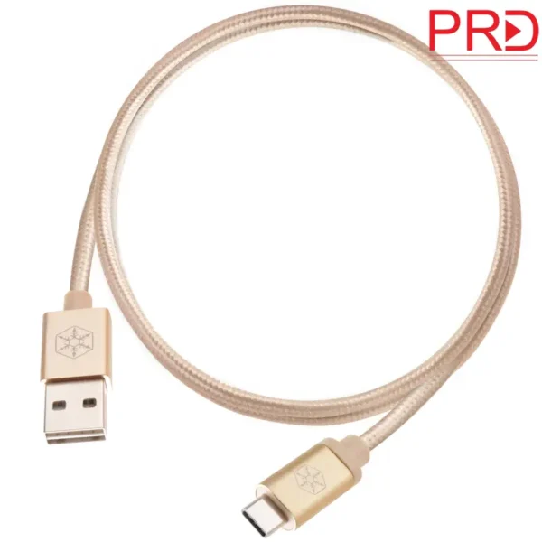 کابل 1 متر TYPE-C سیلوراستون مدل CPU04