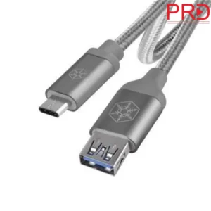 کابل تبدیل 0.5 متری USB-A به USB-C سیلوراستون(OTG)مدل CPU05